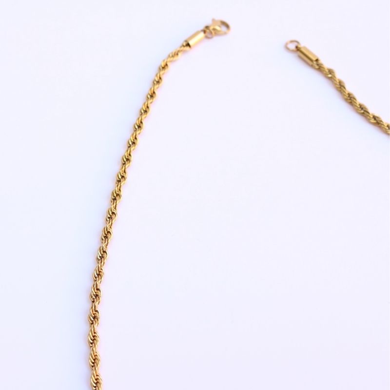 Thin Golden Lasso Necklace