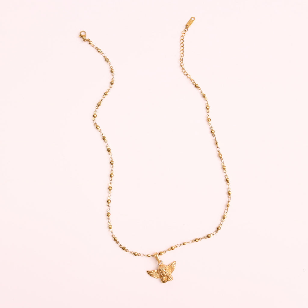 Motel Angel Charm Necklace
