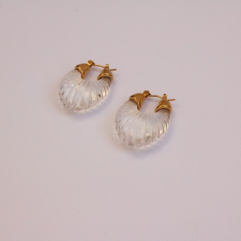 Mirage Drop Resin Earrings