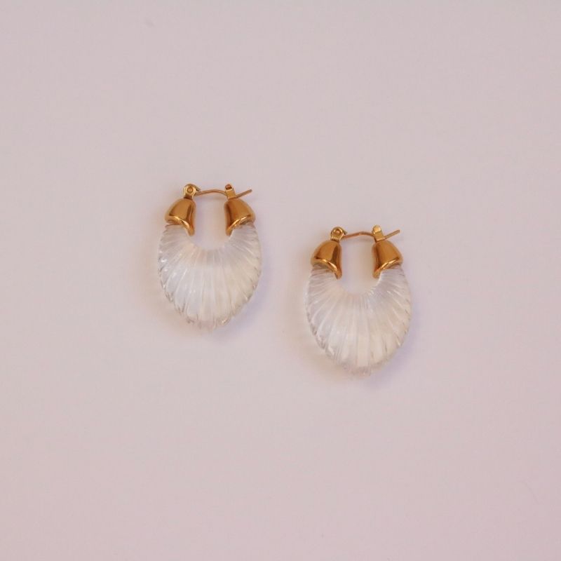 Mirage Drop Resin Earrings