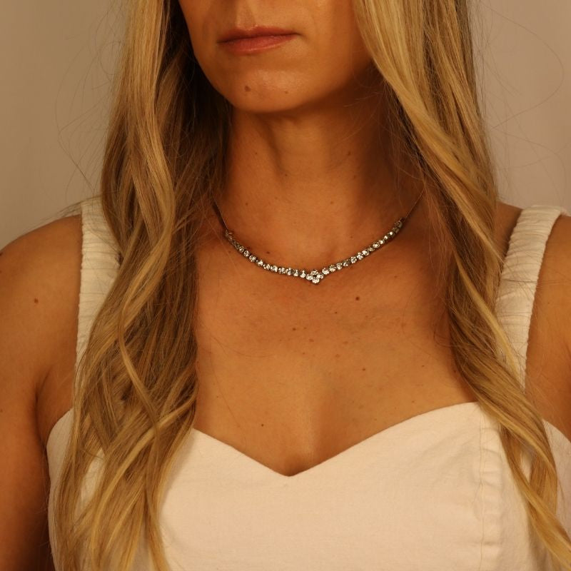 Diamondback Disco Necklace
