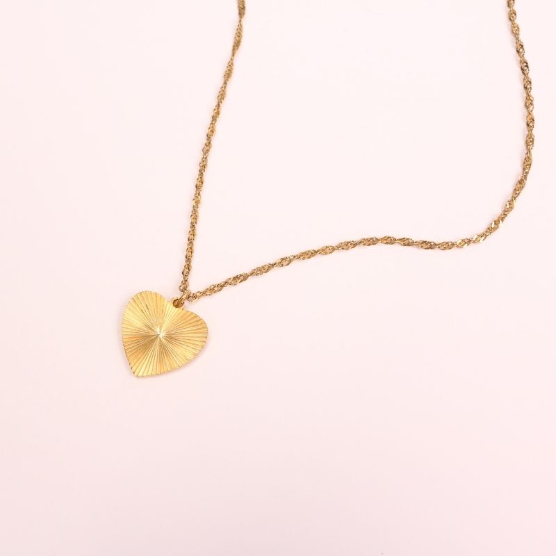 The Sundown Heart Necklace