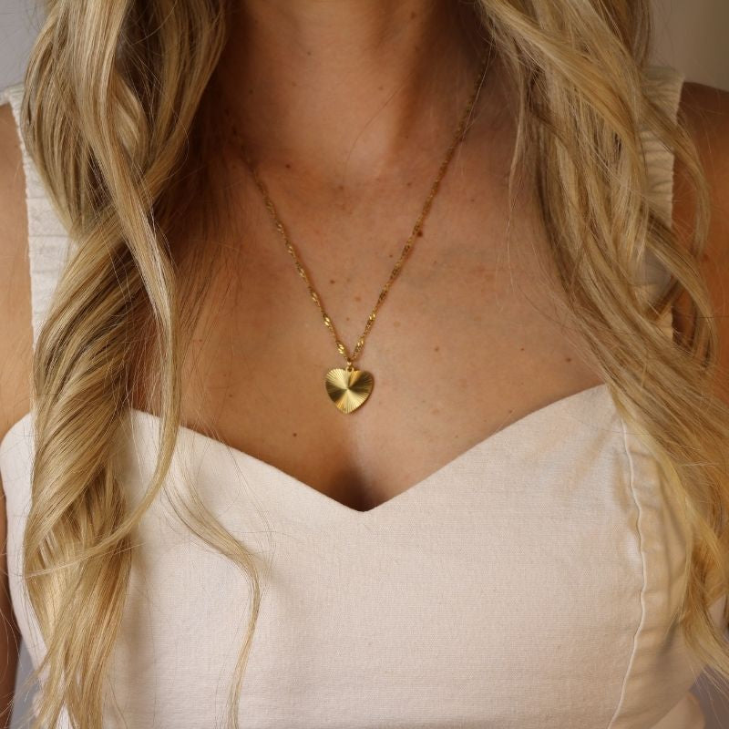 The Sundown Heart Necklace