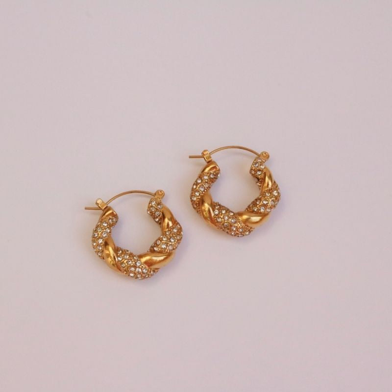 Mirage Twist Hoop