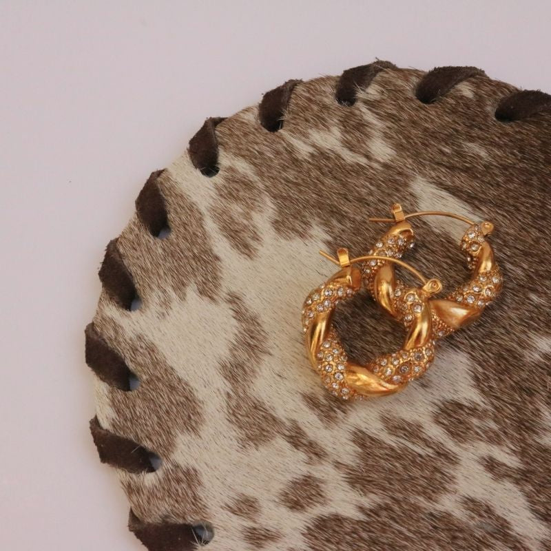 Mirage Twist Hoop