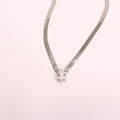 Disco Teardrop Necklace