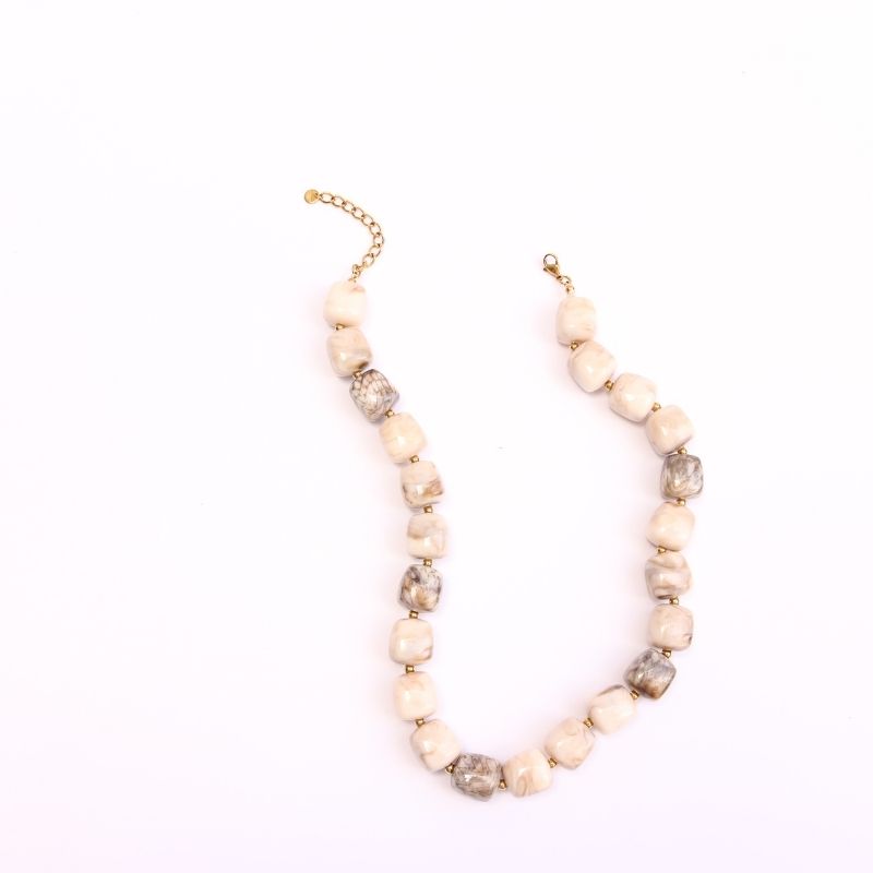Sunwashed Stone Necklace