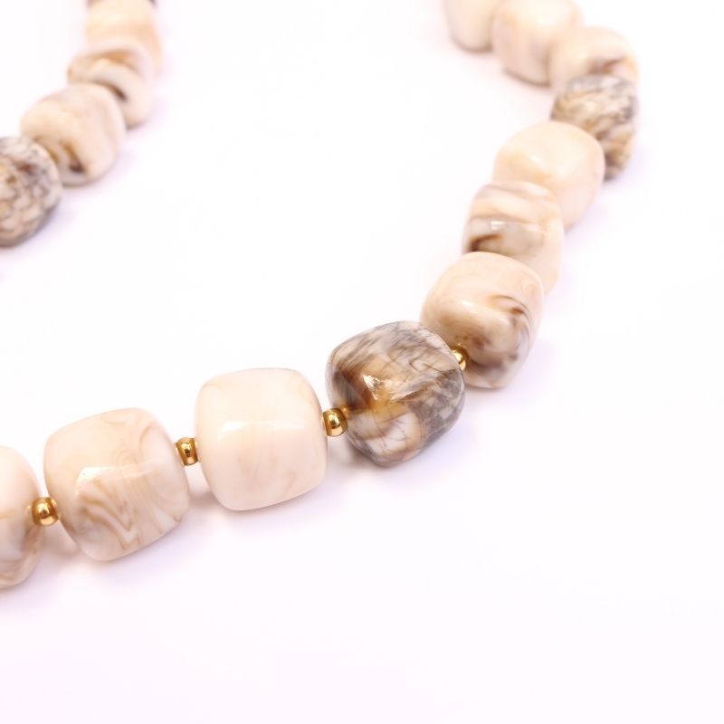 Sunwashed Stone Necklace