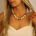 Sunwashed Stone Necklace