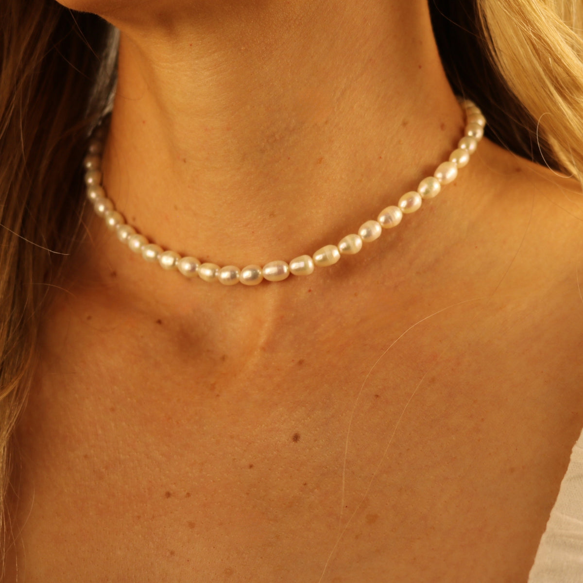 Mojave Pearl Strand Necklace
