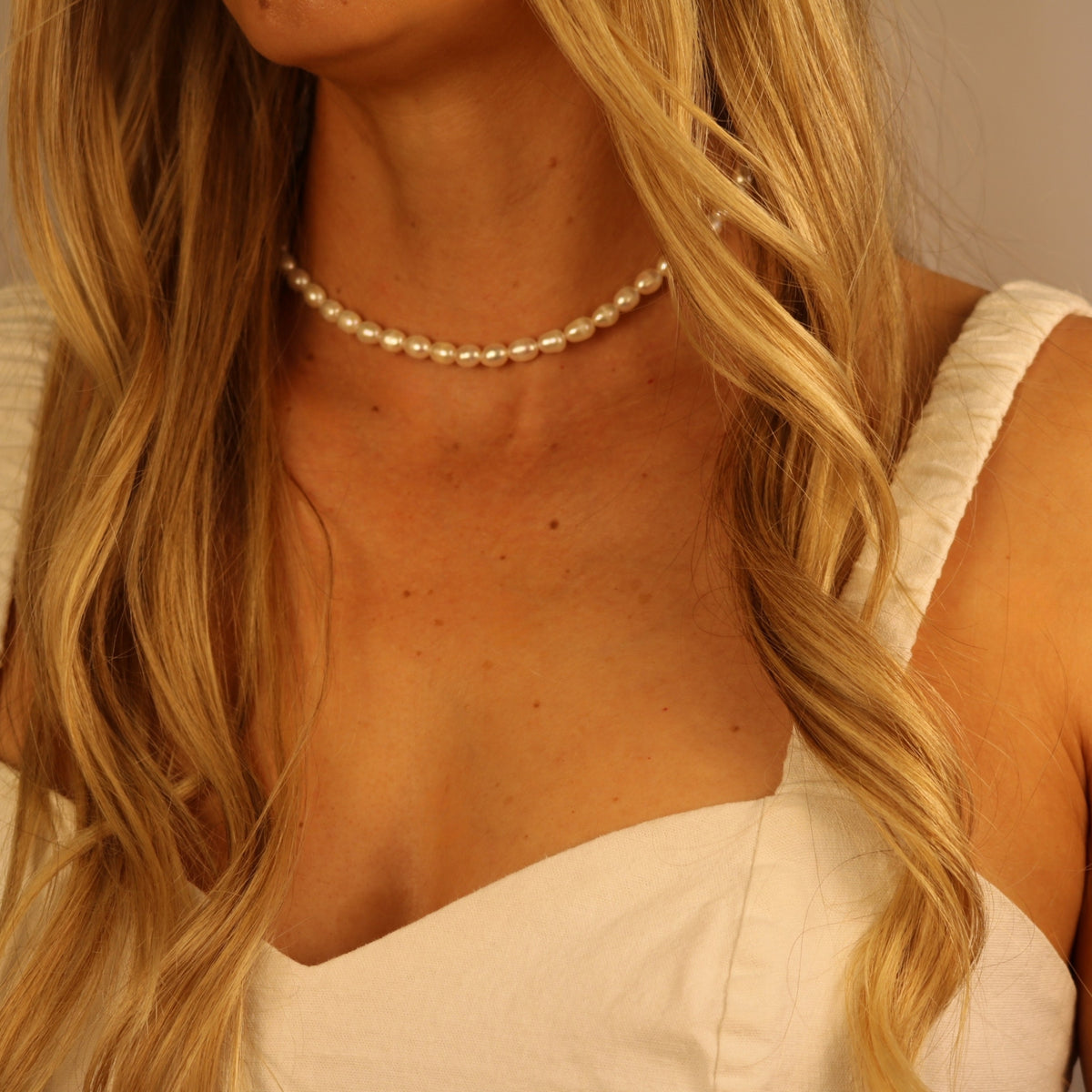 Mojave Pearl Strand Necklace