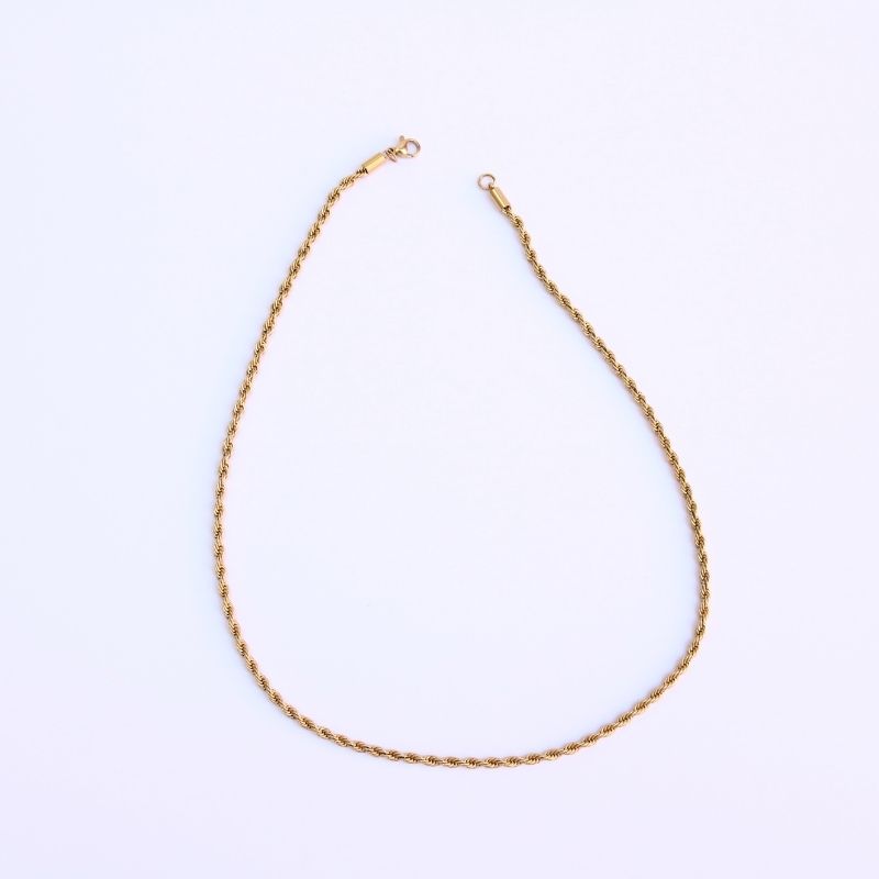 Thin Golden Lasso Necklace