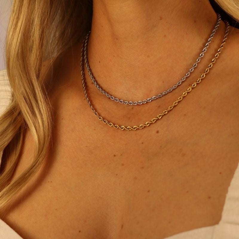 Silver Lasso Necklace
