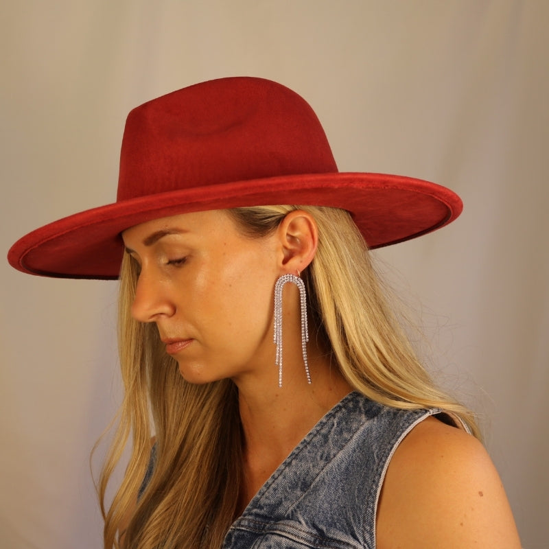 Disco Inferno Fringe Earrings