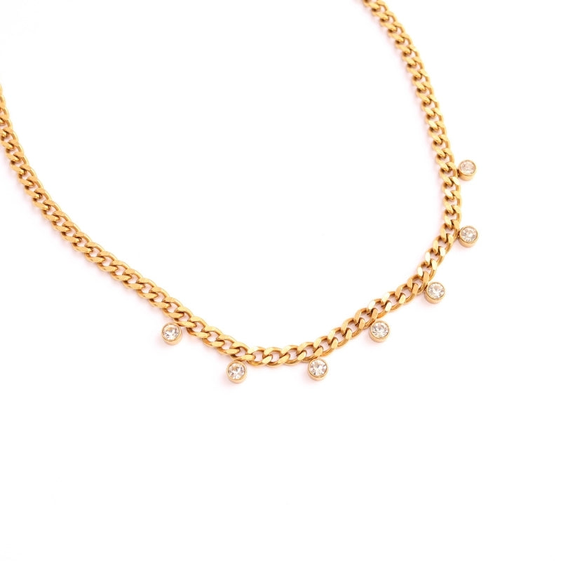 Sunset Spark Necklace