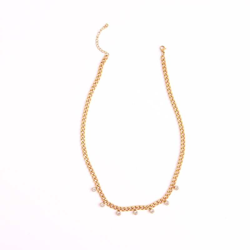 Sunset Spark Necklace