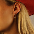 Cowgirl Teardrop Huggie Earrings