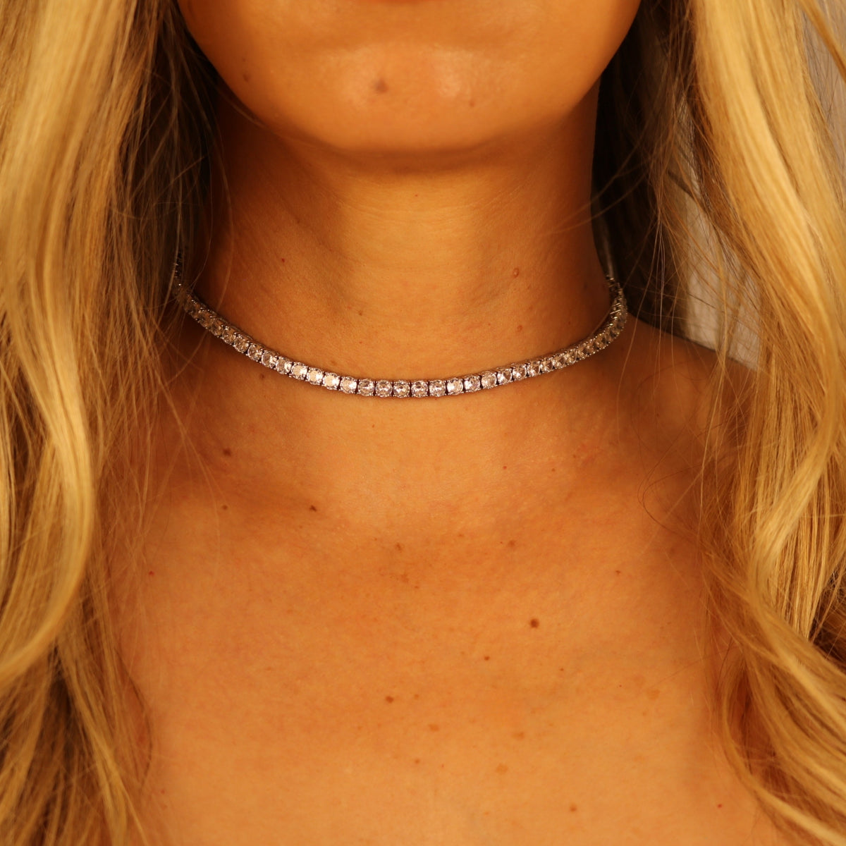 Starlight Strand Tennis Necklace